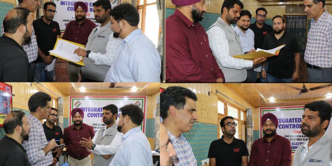 Assembly Elections-2024: General Observer Rajan Vishal reviews working of MCMC & Media Centre Srinagar