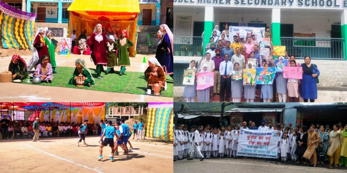 Assembly Elections-2024 District Ramban hosts over 500 Voter awareness events under SVEEP