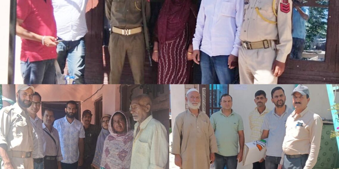 Assembly Elections-2024 Enthusiastic voter participation marks 2nd Day of Home Voting in Doda District