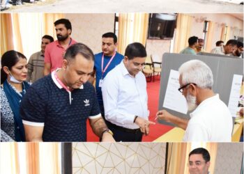 Assembly Elections-2024 DEO leads Postal Ballot Voting in Kishtwar