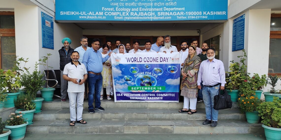 Jkpcc kashmir CELEBRATES WORLD OZONE DAY 2024.