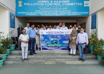 Jkpcc kashmir CELEBRATES WORLD OZONE DAY 2024.