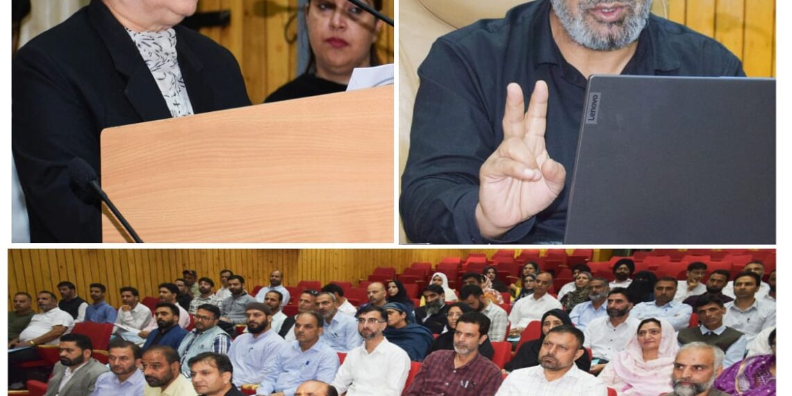 Two days training programme on ‘Concept & Overview: General financial rules, financial management system commences at JKJA Srinagar