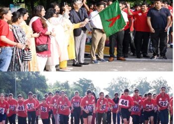 5 KM Red Run organised for HIV/AIDS awareness