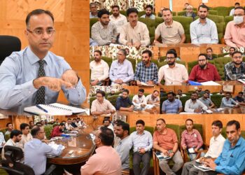 Assembly Elections-2024 DEO Shopian chairs meeting with Zonal, Sectoral Magistrates