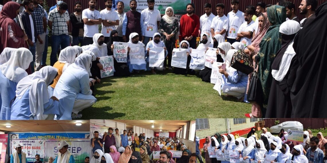 Assembly Elections-2024 SVEEP Team Kulgam continues Voter Awareness Activities