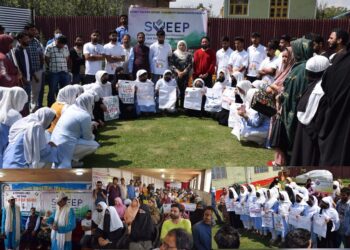 Assembly Elections-2024 SVEEP Team Kulgam continues Voter Awareness Activities