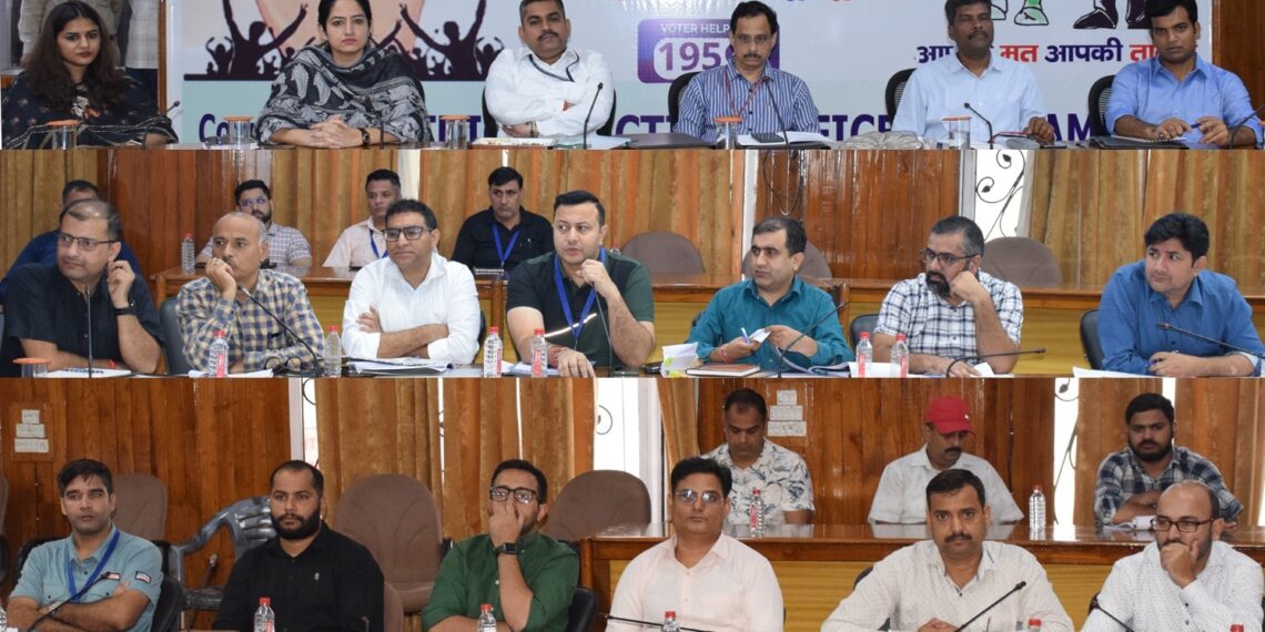 Assembly Elections-2024 General Observers reviews Election preparedness in Udhampur