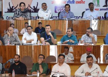 Assembly Elections-2024 General Observers reviews Election preparedness in Udhampur