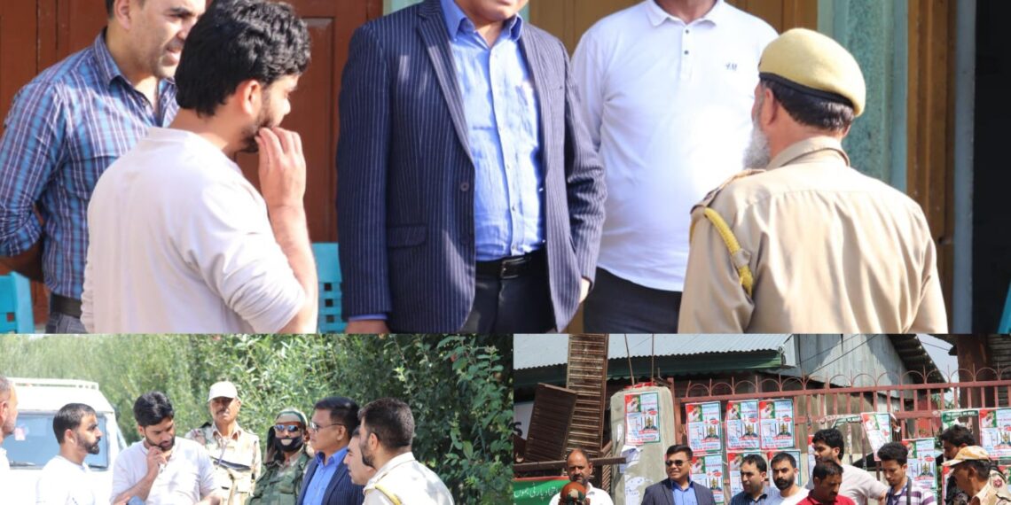 Assembly Elections-2024 Expenditure Observer Shopian District visits VST sites & Forest Nakas