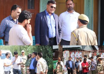 Assembly Elections-2024 Expenditure Observer Shopian District visits VST sites & Forest Nakas