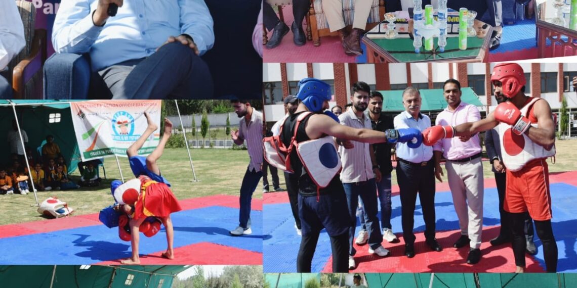 Assembly Elections-2024 SVEEP: District Bandipora Wushu Championship-2024 kicks-off