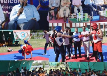 Assembly Elections-2024 SVEEP: District Bandipora Wushu Championship-2024 kicks-off