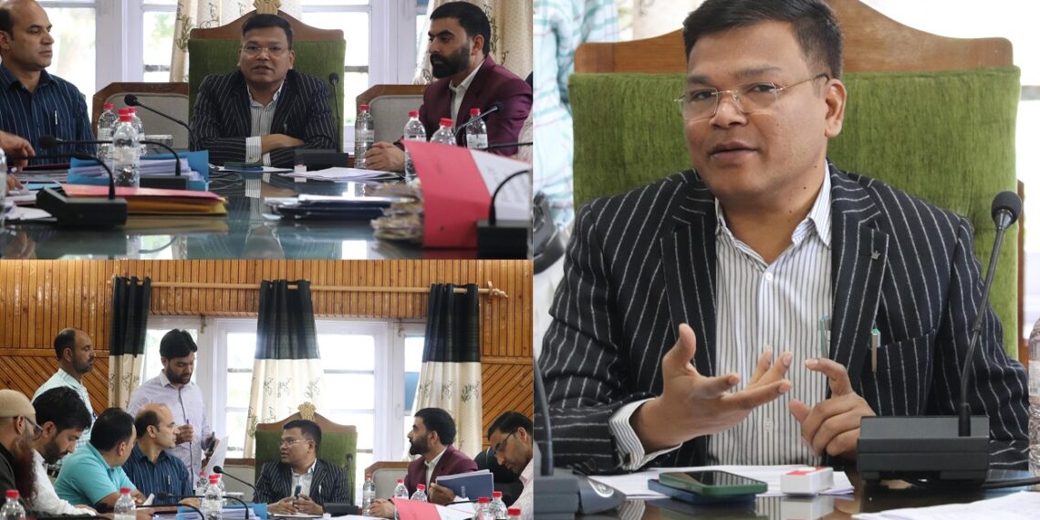 Assembly Elections-2024 3rd Inspection of Expenditure Registers conducted at Shopian