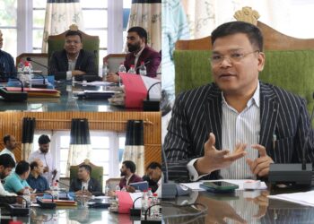 Assembly Elections-2024 3rd Inspection of Expenditure Registers conducted at Shopian
