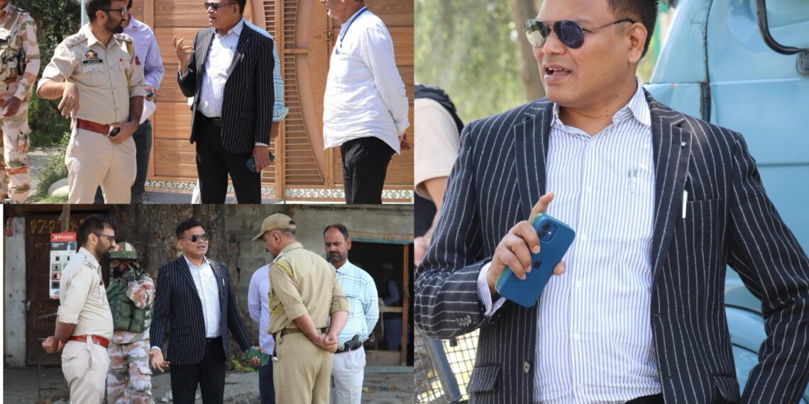 Assembly Elections-2024 Election Expenditure Observer conducts extensive Visit to Zainapora, Shopian Assembly Segments