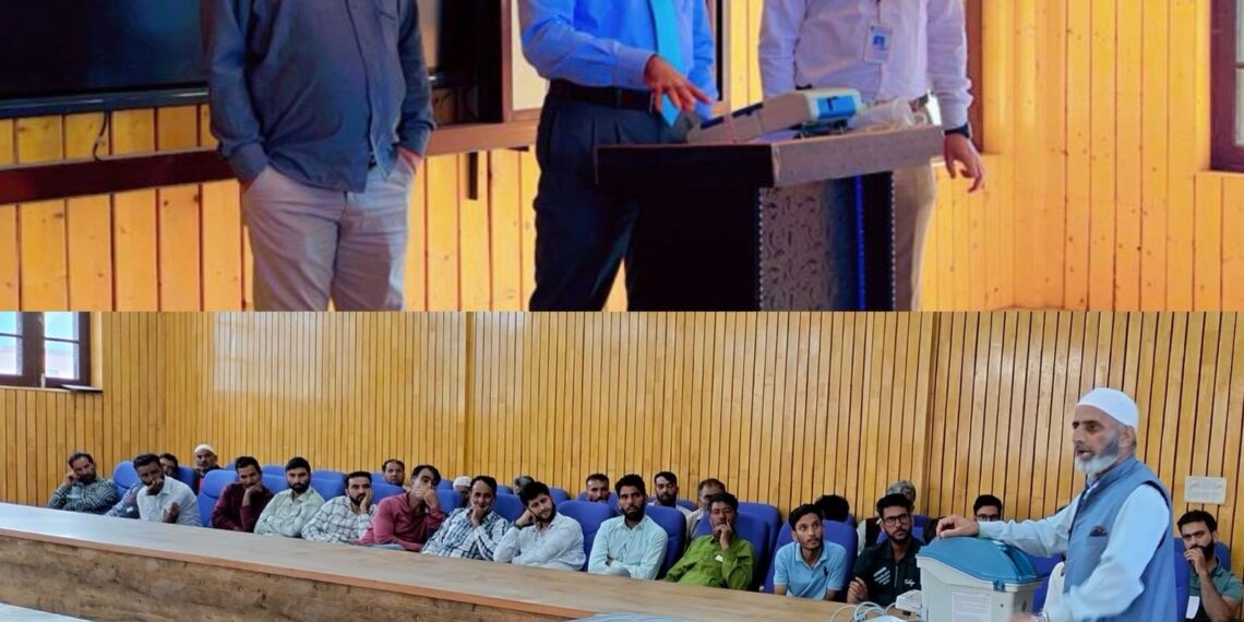 Assembly Elections-2024 Training for polling staff held at Shopian DEO Shopian calls polling parties to perform duties with integrity