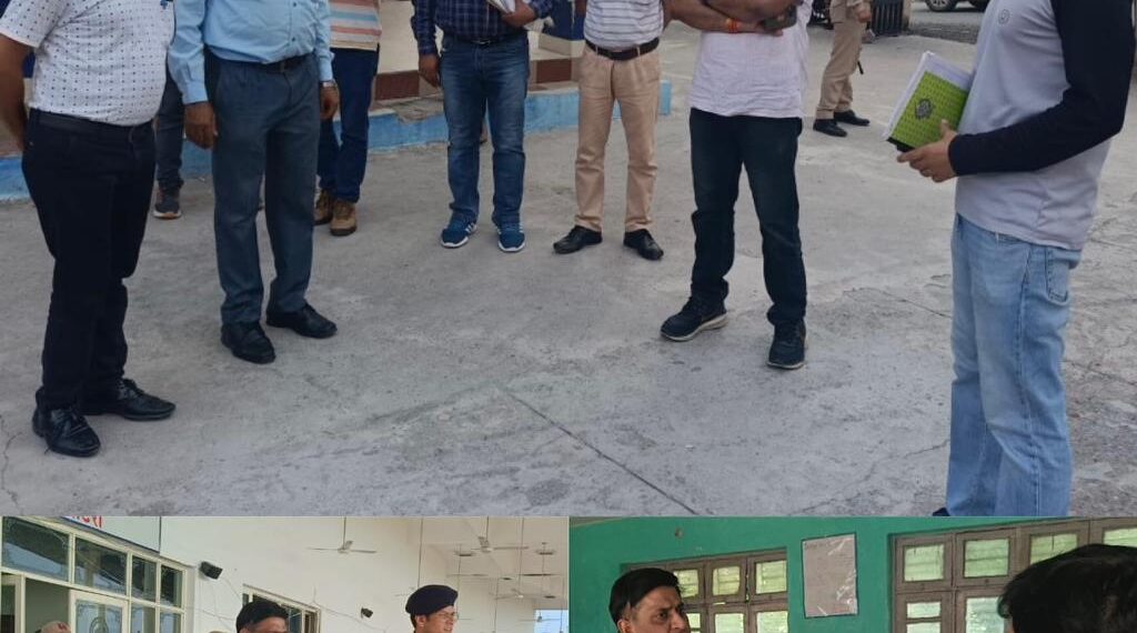 Assembly Elections- 2024 Police Observer for Reasi inspects various polling stations across district