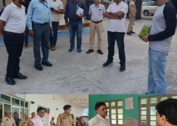 Assembly Elections- 2024 Police Observer for Reasi inspects various polling stations across district