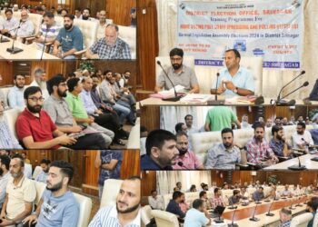 Assembly Elections-2024 District Election Office Srinagar readies well-skilled teams for Home-Voting, PVCs Voting scheduled between 18-21 September in Srinagar