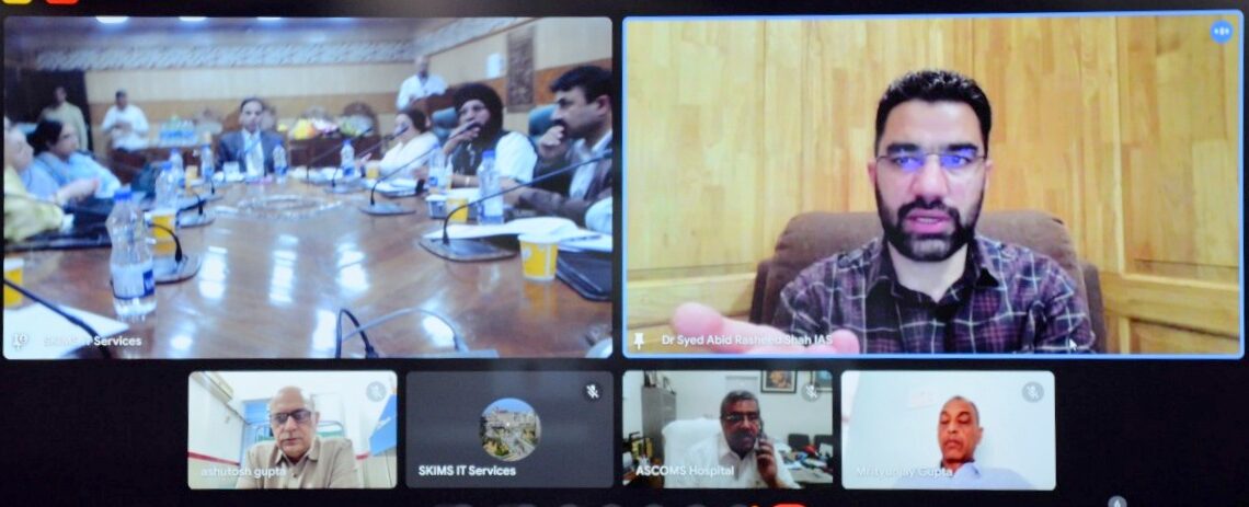 Fostering Excellence in Medical Education SKIMS hosts GMC Principals’ maiden conclave Secretary Health seeks viable roadmap to improve patient-care, academics & research; NAMS Network for J&K instituted