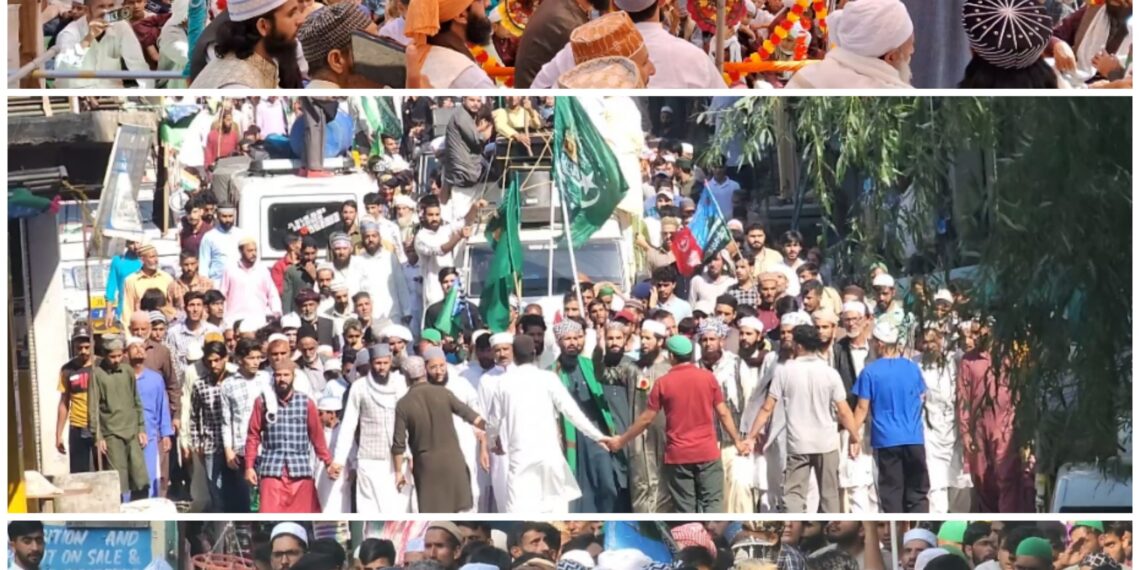 Eid Milad-un-Nabi Celebrated with Grandeur in  Mandi