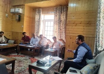 Assembly Elections-2024 Expenditure Observer for Bandipora conducts first Inspection of Election Expenditure Registers