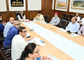 CS takes stock of readiness of LA Complexes, renovation of MLA Hostels and availability of staff
