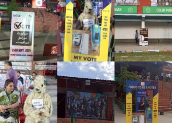 SVEEP Awareness Campaign Launched at Red Premier League Inaugural Ceremony at DPS Srinagar