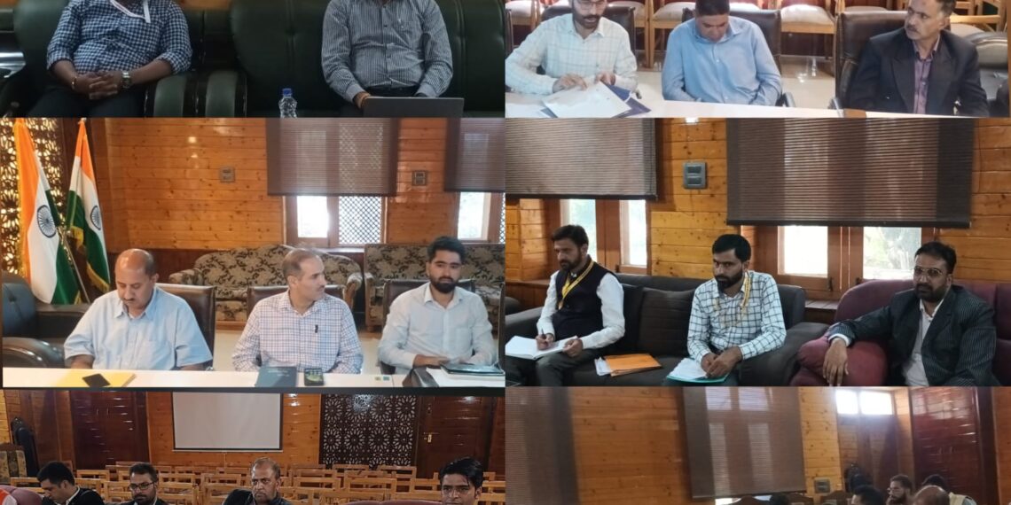Assembly Elections-2024 General, Expenditure Observers for AC-Handwara hold meeting with different stakeholders