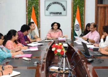 Assembly Elections-2024 DEO Udhampur reviews Postal Ballot service for employees deployed for election duty