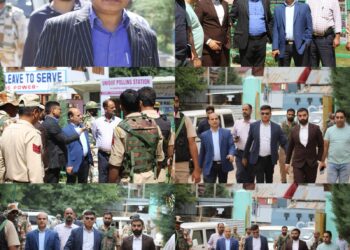 Assembly Elections-2024 Expenditure Observer visits Polling Stations across 36 Zainapora and 37 Shopian Assembly segments