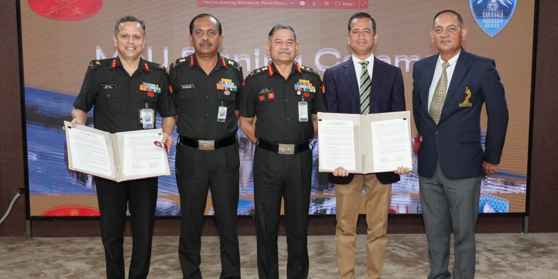 INDIAN ARMY SIGNS MoU WITH TIRANGA MOUNTAIN RESCUE (TMR)