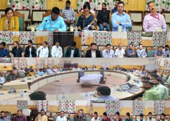 Second randomization of EVMs completed at Kupwara in presence of Election Observers 