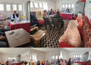 Review Meeting Held at Tangdar Polling Station to Ensure Fair and Transparent Elections