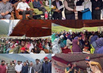 Assembly Elections-2024 Sonamarg abuzz with activities under SVEEP Horse rally, Snow bike race, skits, musical performances held across the district for voter awareness