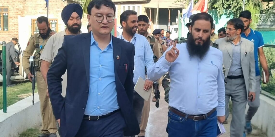 Assembly Elections-2024 DEO Baramulla inspects Polling Stations in 13-Pattan AC