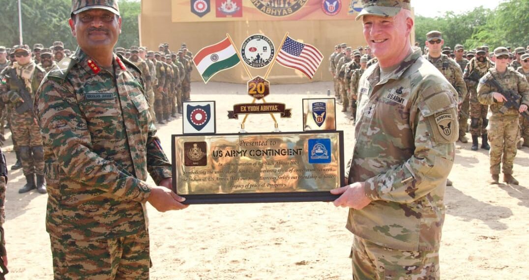 CLOSING CEREMONY OF THE JOINT MILITARY EXERCISE YUDH ABHYAS-24