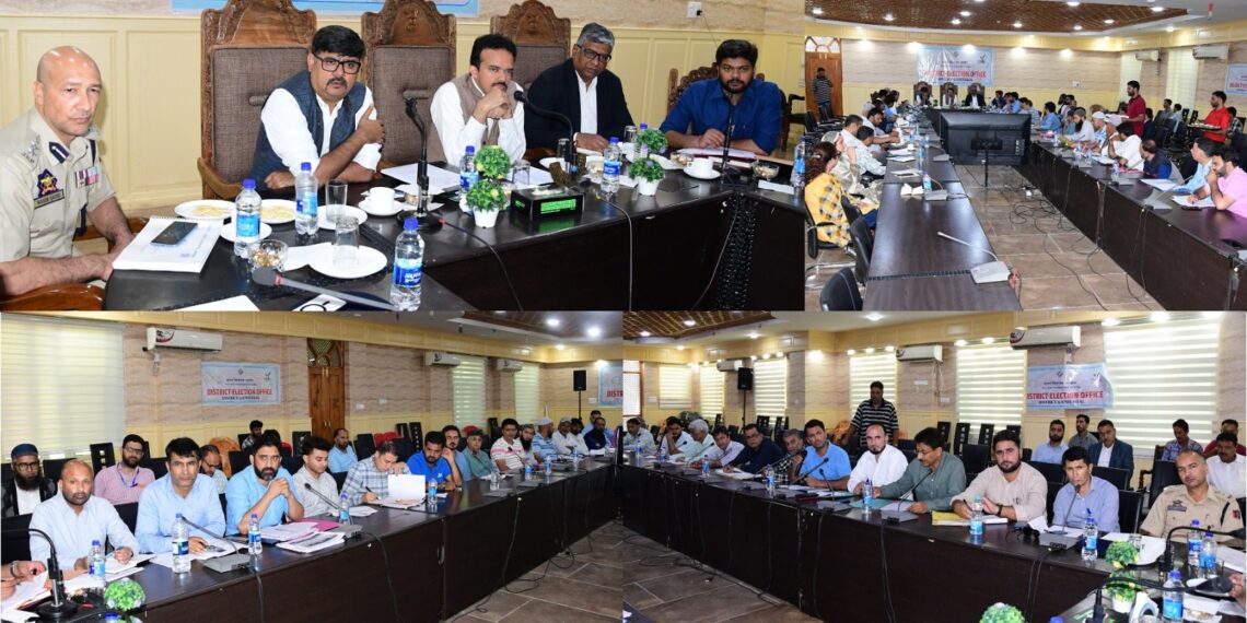 Assembly Elections-2024 Election Observers assess arrangement for upcoming Assembly Election in Ganderbal
