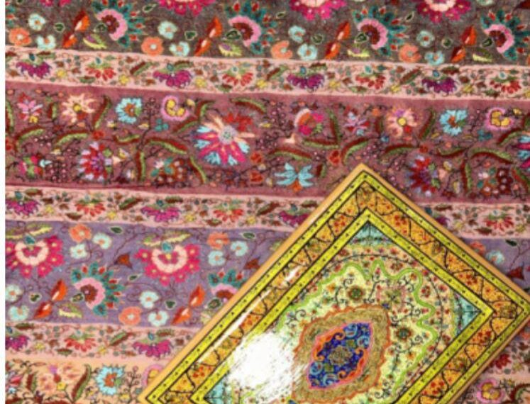 Timeless Elegance: Pashmina Shawl in Papier Mâché Box Presented to First Lady Jill Biden
