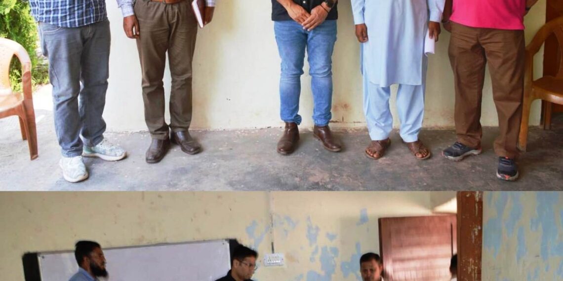 Assembly Elections-2024 DEO Poonch inspects Assured Minimum Facilities in Polling Stations ahead of Elections
