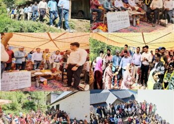100% Voter Turnout at Gorrow Polling Station: DC Kishtwar treks 6 Hours to Celebrate the Milestone with proud electorates