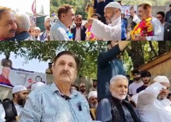 Sheikh Rasheed, Former SSP and DPAP Leader, Extends Support to Apni Party’s Raja Manzoor Ahmad Khan in Karnah Election.