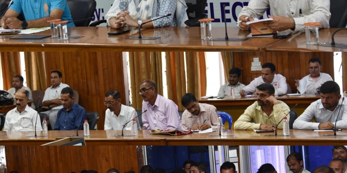 Assembly Elections-2024 Training programme on home voting, postal ballot services held in Udhampur