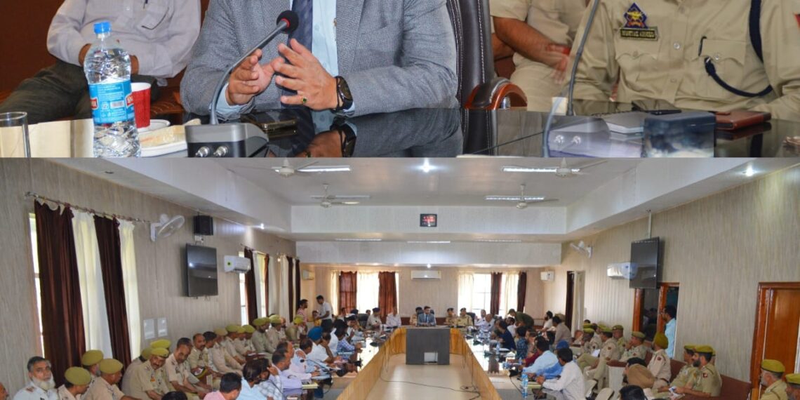 Assembly Elections-2024 DEO Poonch reviews poll preparations for Assembly Elections