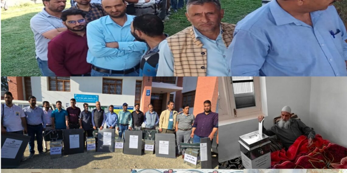 Assembly Elections-2024 Day-02: Home Voting, Postal Ballot Voting continues in Kupwara