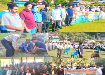 Series of voter awareness activities under SVEEP organized at Teetwal,Tangdar, Mega SVEEP rally held from country’s first Polling Station, Seemari-01