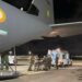 INDIAN ARMY MEDICAL TEAM EVACUATES INJURED SOLDIER FROM ISRAEL