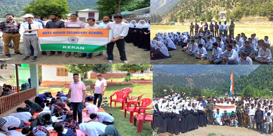 SVEEP activities held in various schools in Kupwara district.