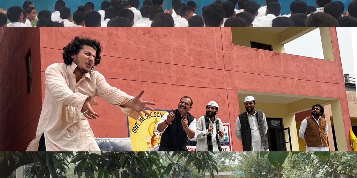 Assembly Elections-2024 District Election Office Kathua hosts special SVEEP Nukkad Natak in Jasrota, Hiranagar ACs